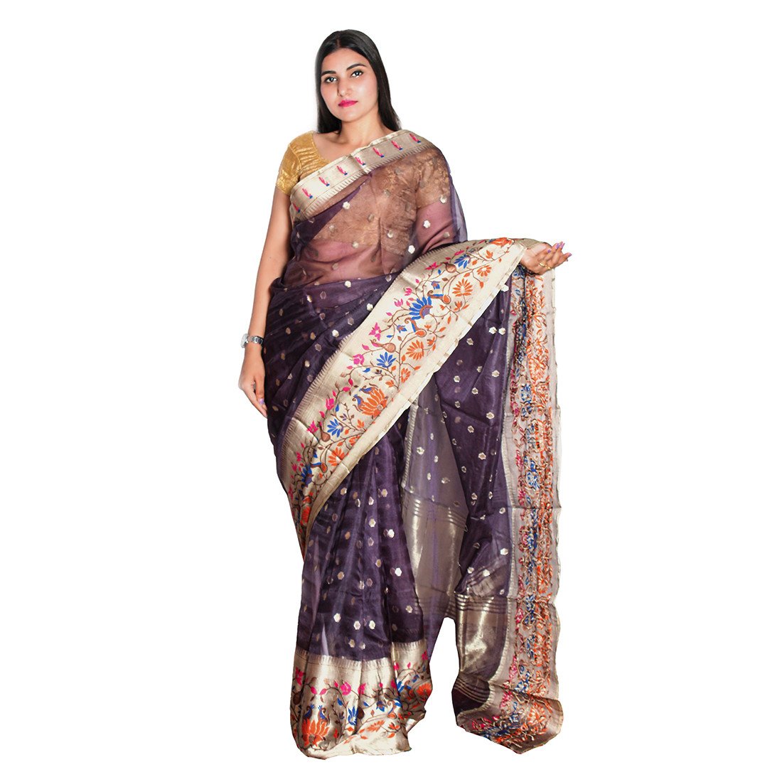 Rajasthani - Mirror Work - Sarees Collection with Latest and Trendy Designs  at Utsav Fashions