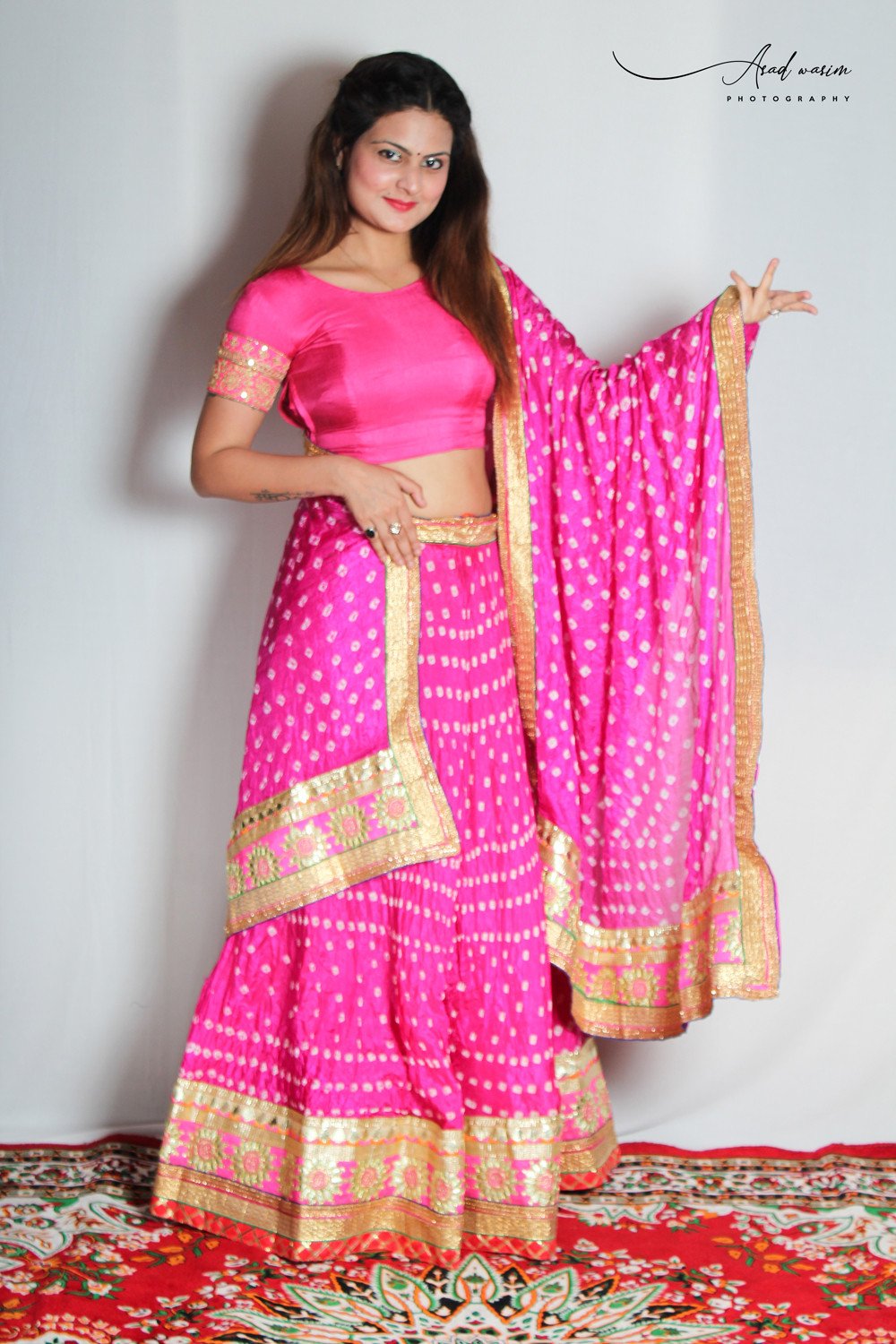 Rajasthani Traditional Jaipuri Roop Sukun Designer Lehenga Choli at Rs  4595.00 in Surat | ID: 26871702188