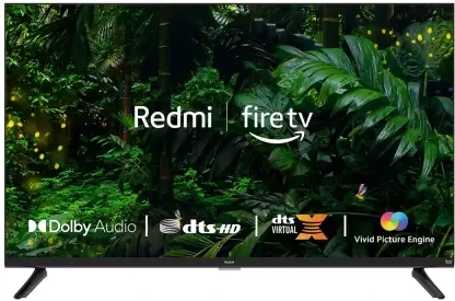 REDMI 80 cm (32 inch) HD Ready LED Smart FireTv OS 7 TV 2023 Edition with Dolby Audio & DTS: Virtual X  (L32R8-FVIN)